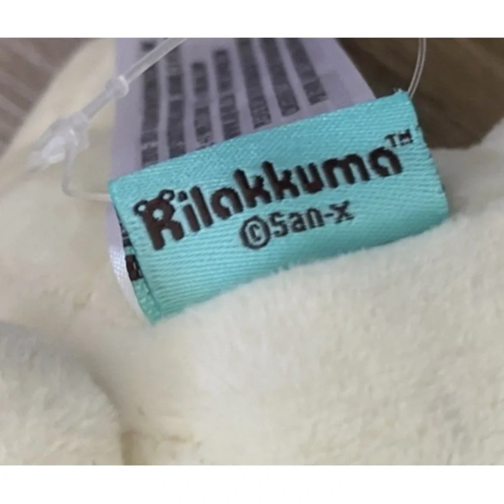 6" HTF San-X Rilakkuma Spa Plush Korilakkuma‎ Small Duckie Headband Pink Duck - Picture 5 of 5